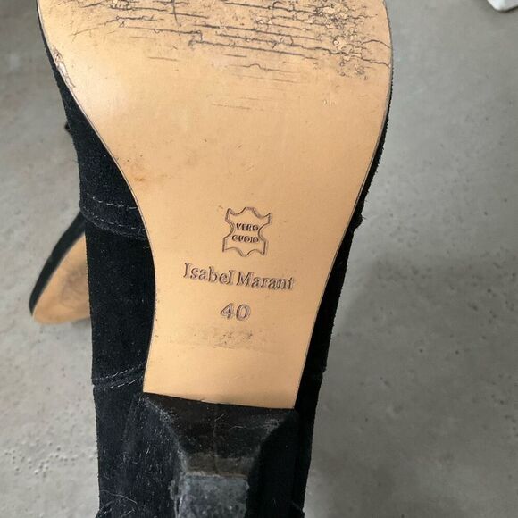 Isabel Marant Roxann Suede Boot - Picture 6 of 8